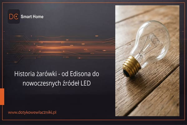 Historia żarówki – od Edisona do nowoczesnych źródeł LED